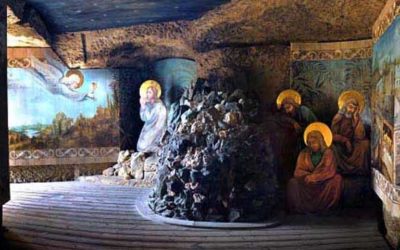 Skalní hrad Sloup – barokní evokace